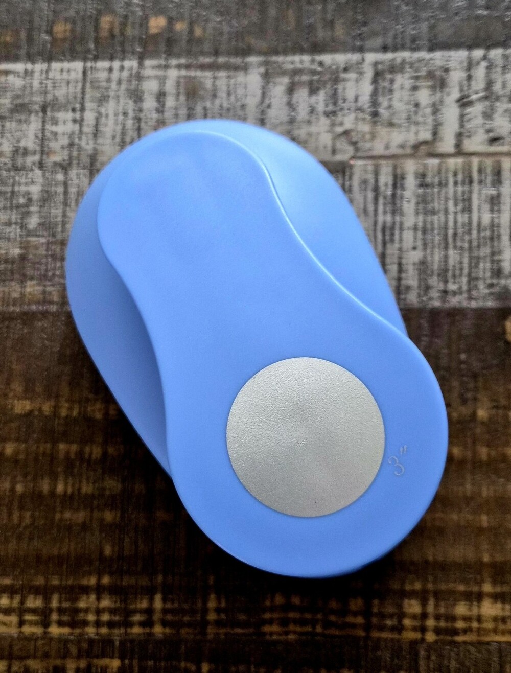 Heavy Duty 3" Circle Cardstock Paper Crafting Hole Punch ~ Only Used Once ~